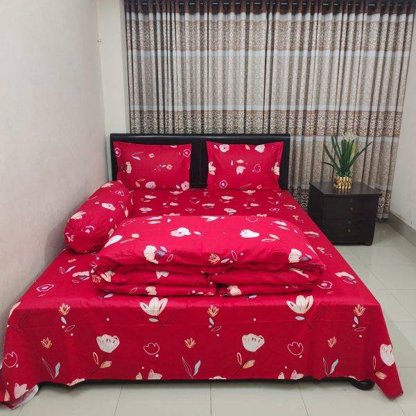 5 Pecs Luxury Couple Comforter Set