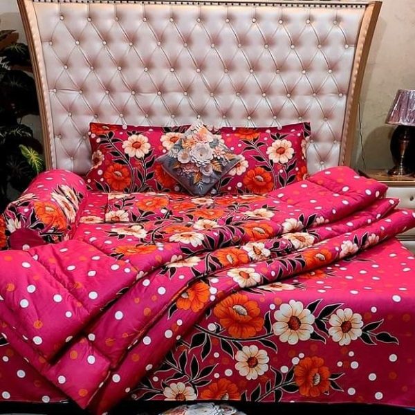 5 Pecs Luxury Couple Comforter Set