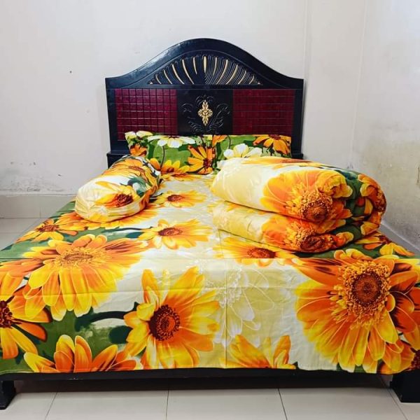 5 Pecs Luxury Couple Comforter Set