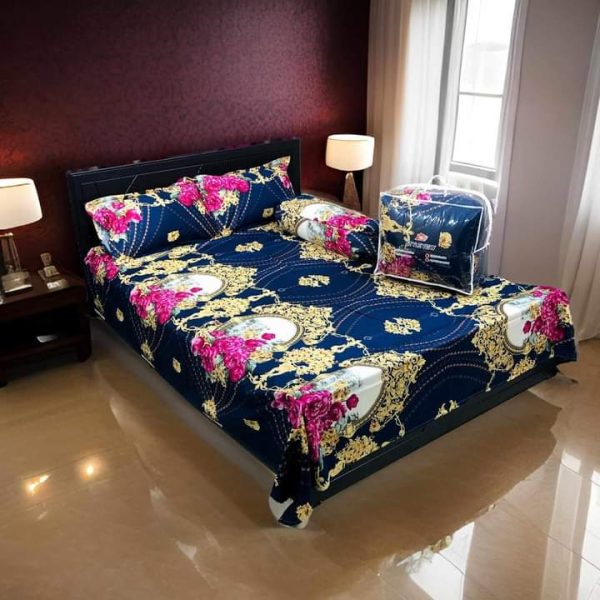 5 Pecs Luxury Couple Comforter Set